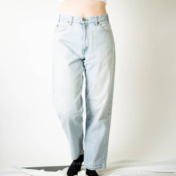 True Vintage 90s Levi 550s Faded Distressed Stonewash Denim Jeans - Picture 1 of 9